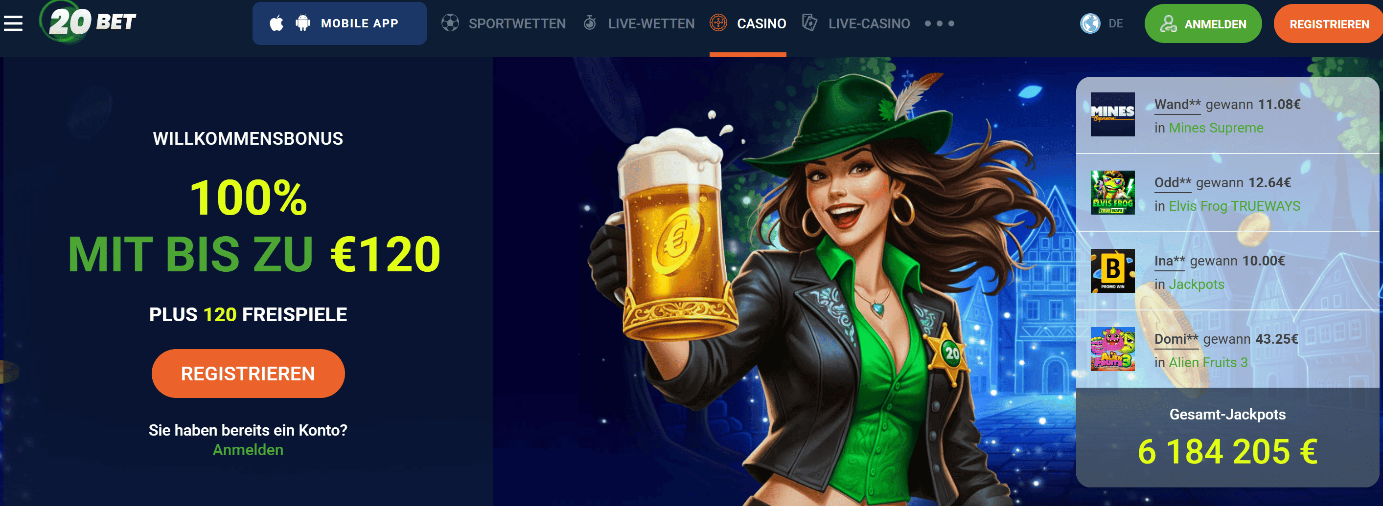 20BET Screenshot